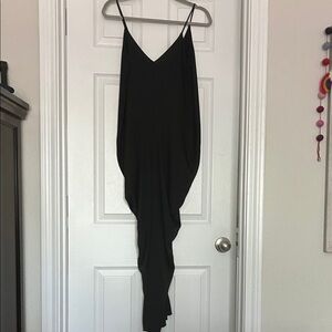 Zara Black Asymmetrical Women's Dress